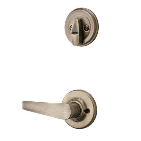 Kwikset Delta Lever Interior Single Cylinder Handleset Trim 966DL-5